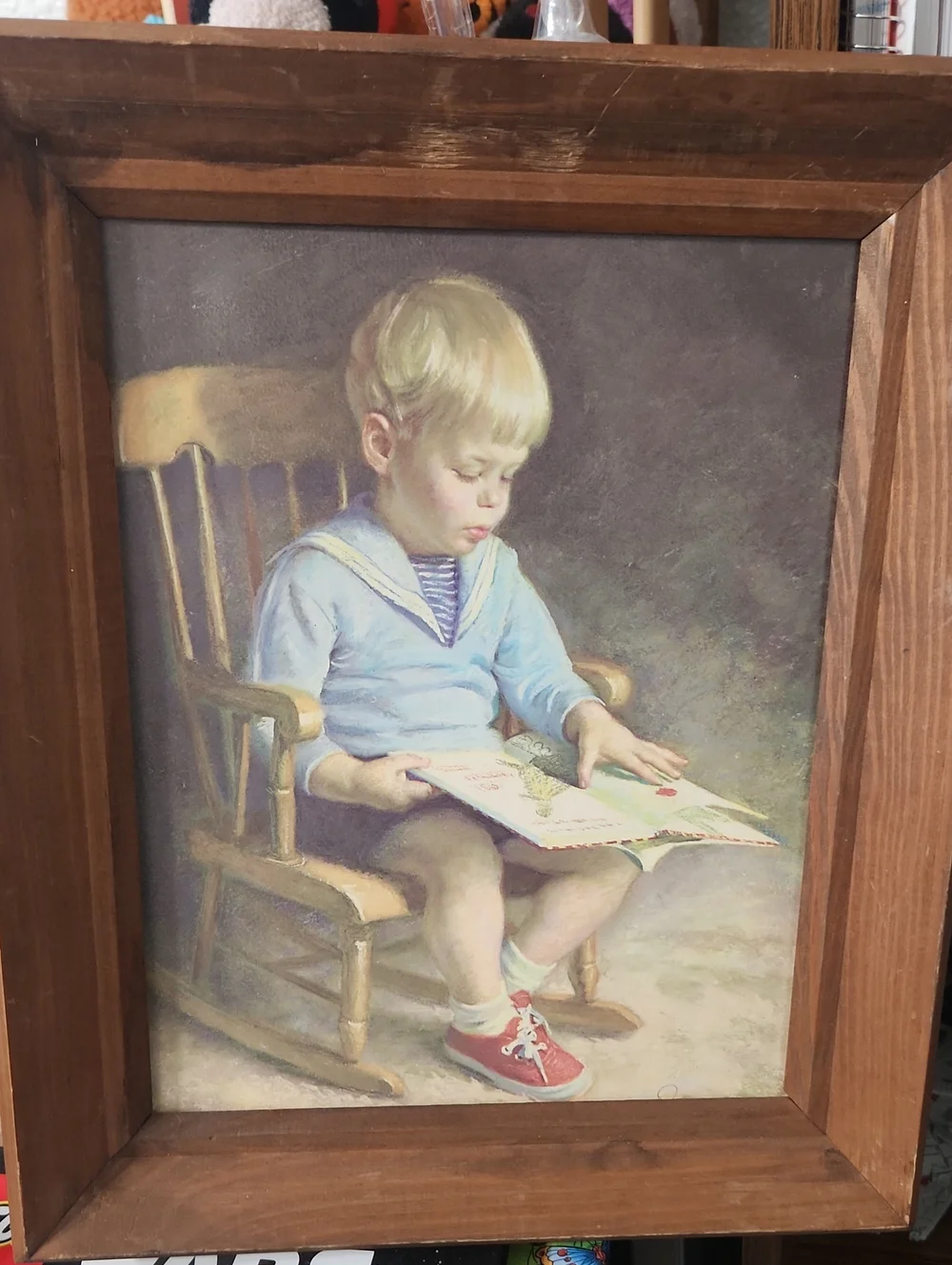 Vintage Framed Nursery Art Set